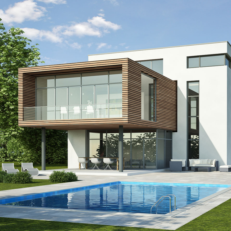 Amazing villa bay front